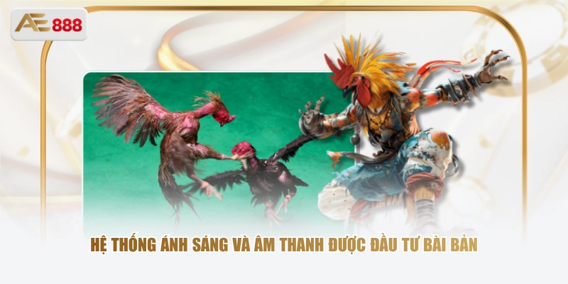 Trực Tiếp Đá Gà CPC4 – Theo Dõi Trọn Vẹn Từng Trận Đấu Đỉnh Cao Hệ thống ánh sáng và âm thanh được đầu tư bài bản