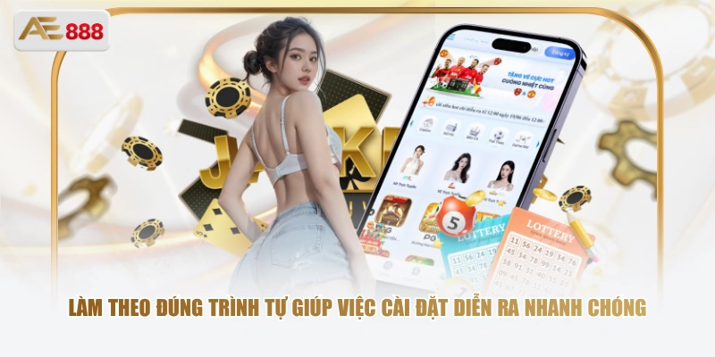 Làm theo đúng trình tự giúp việc cài đặt diễn ra nhanh chóng
